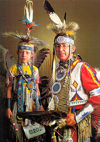 Chris Roberts and his son Corey